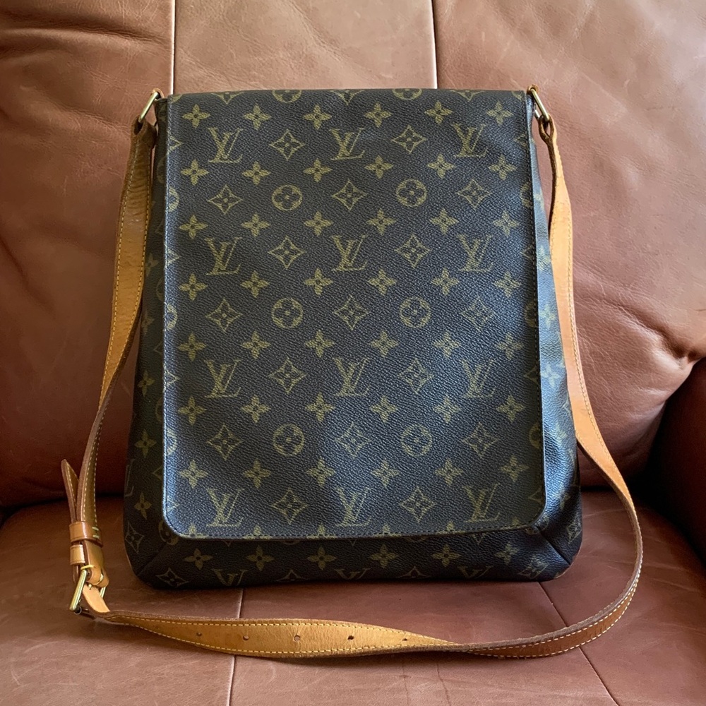 🤎💛Gorgeous Louis Vuitton Monogram Musette Salsa GM🤎💛